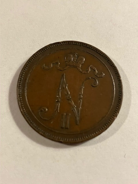 10 Pennia 1895 Finland
