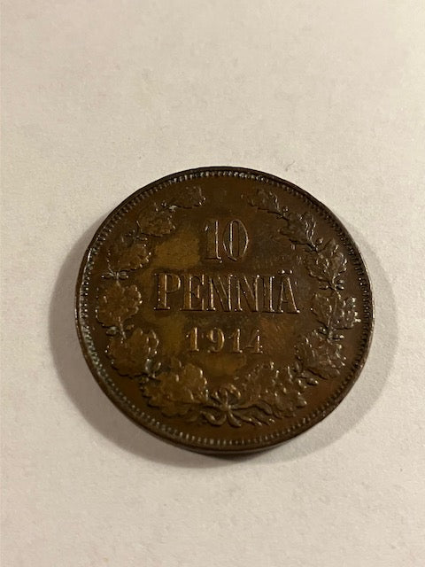 10 Pennia 1914 Finland