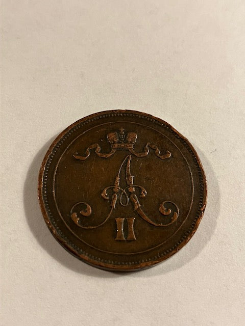 10 Pennia 1876 Finland