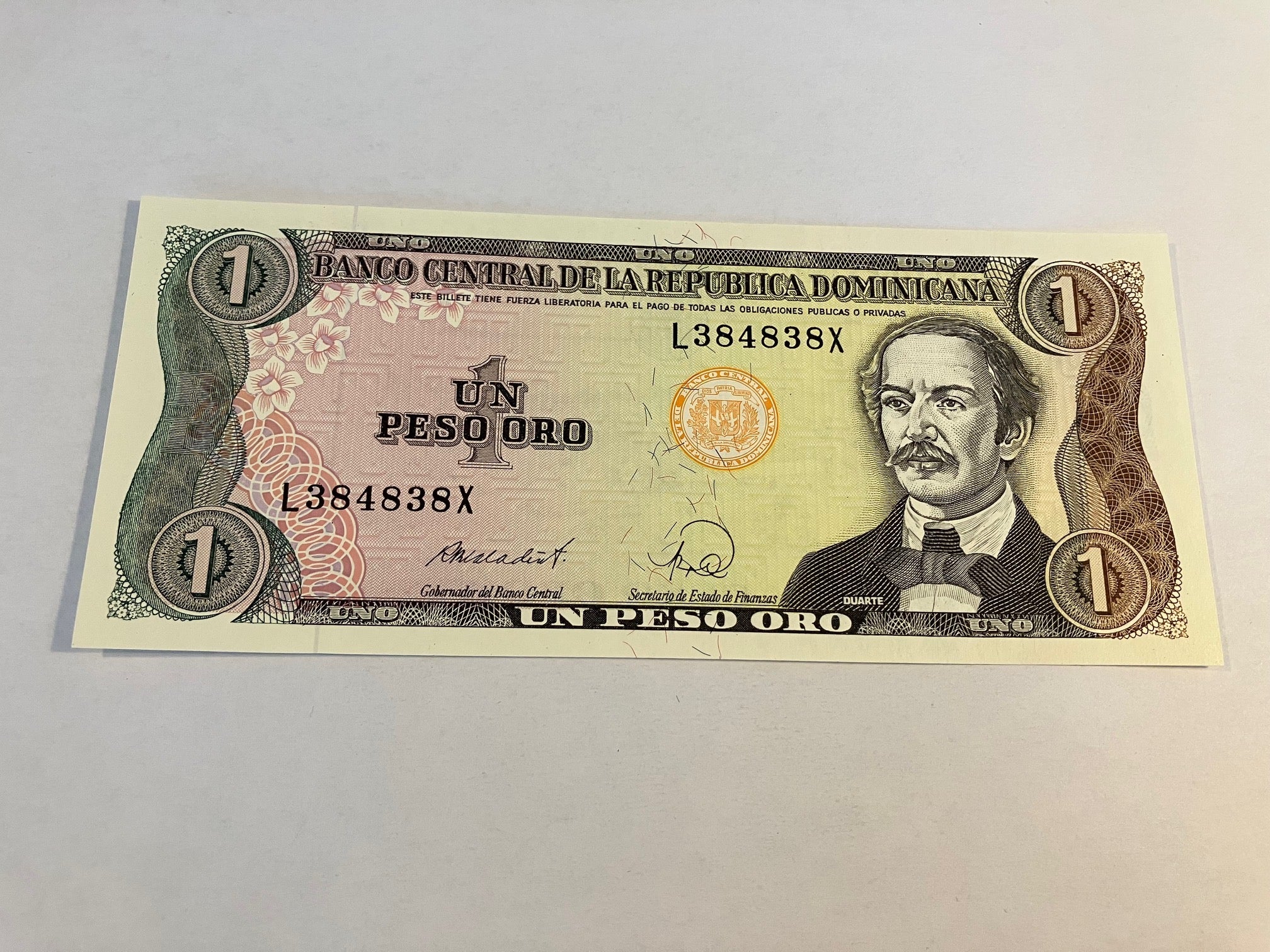 1 Peso Dominican Republic