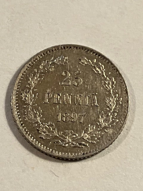 25 Pennia 1897 Finland