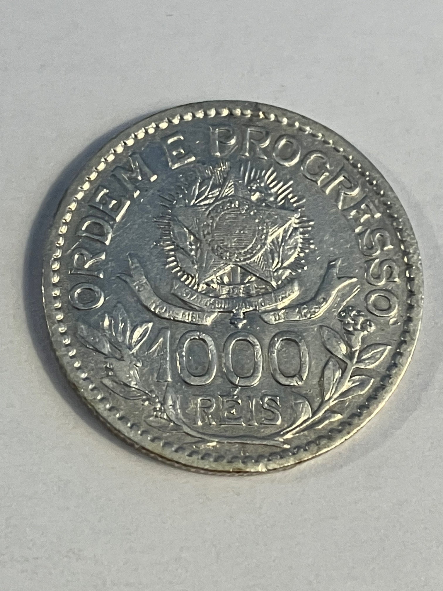 1000 Reis 1913 Brazil - Renset