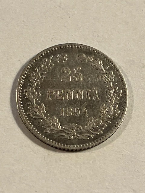 25 Pennia 1894 Finland