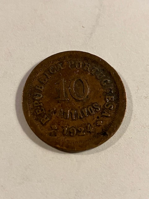 10 Centavos 1924 Portugal
