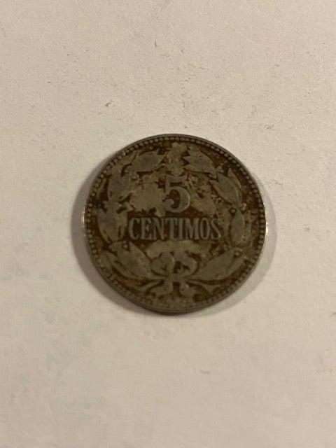 5 Centimos Venezuela 1938