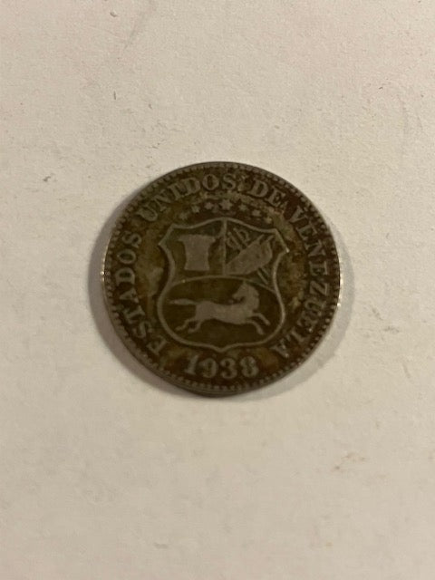 5 Centimos Venezuela 1938