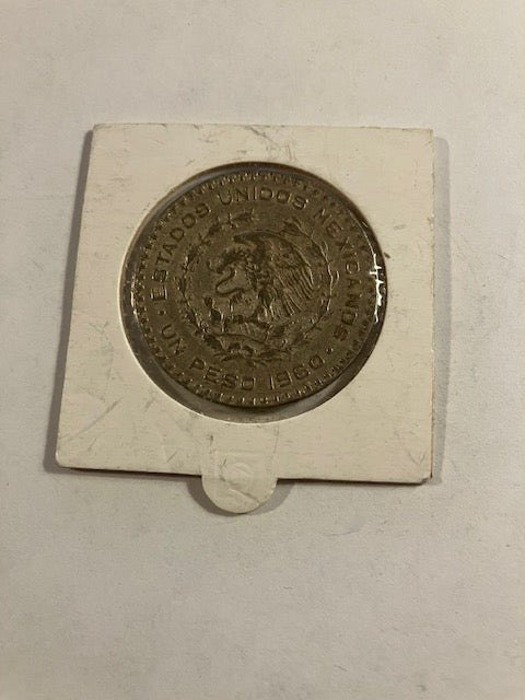 Un Peso 1960 Mexico