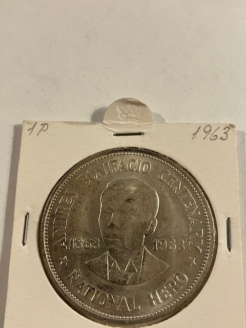 1 Peso 1963 Philippines