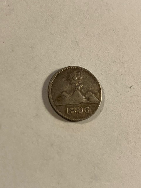 1/4 Real 1896 Guatamala