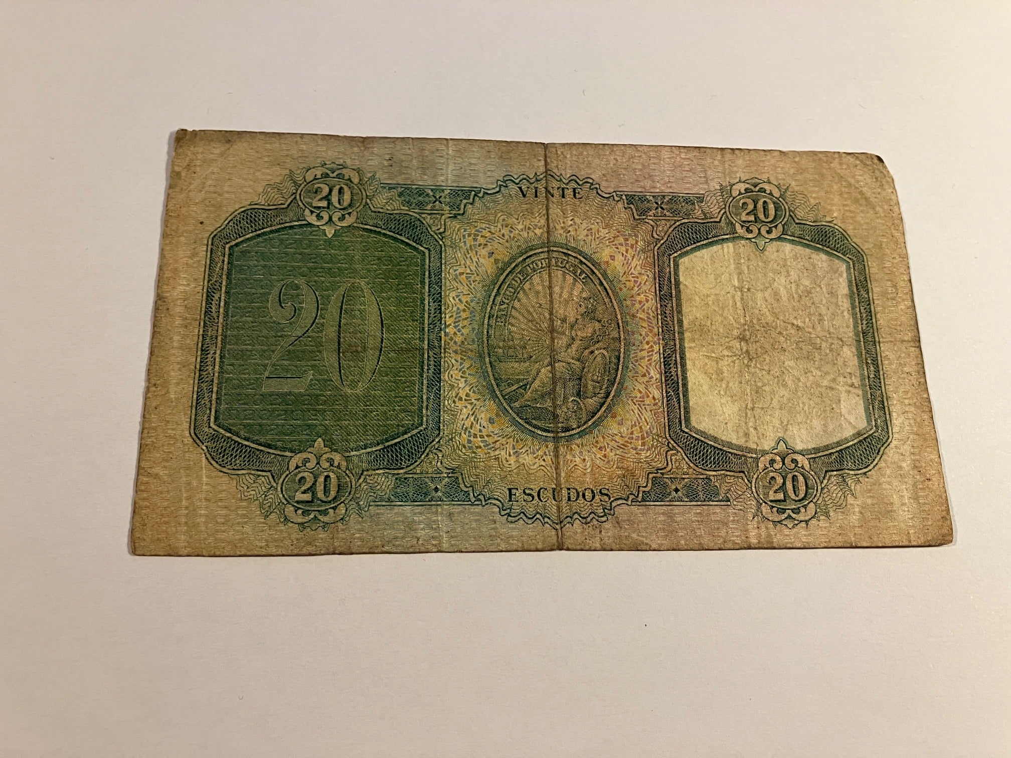 20 Escudos Portugal 1954