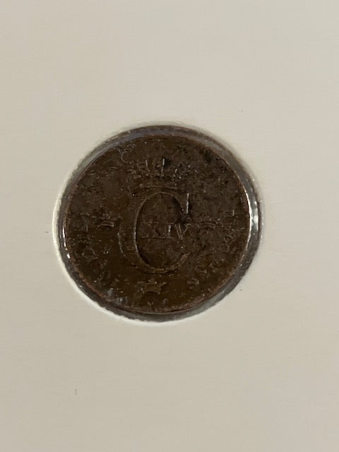 1/6 Skilling 1835 Sweden