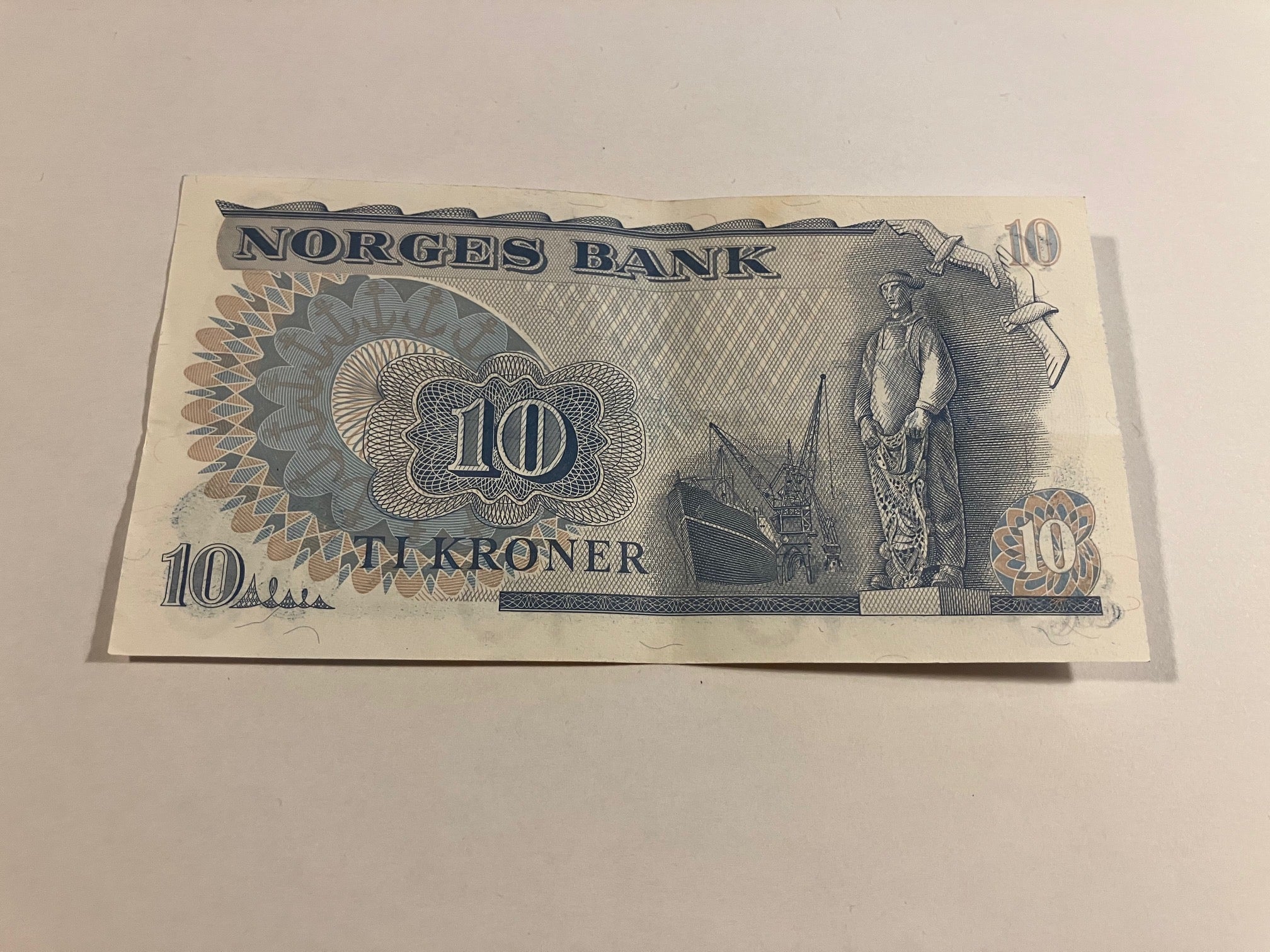 10 Kroner Norge 1981