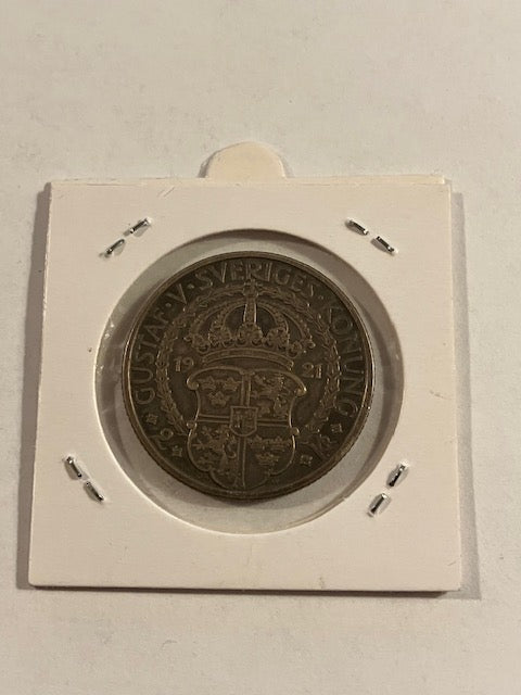 2 kroner 1921 Sweden