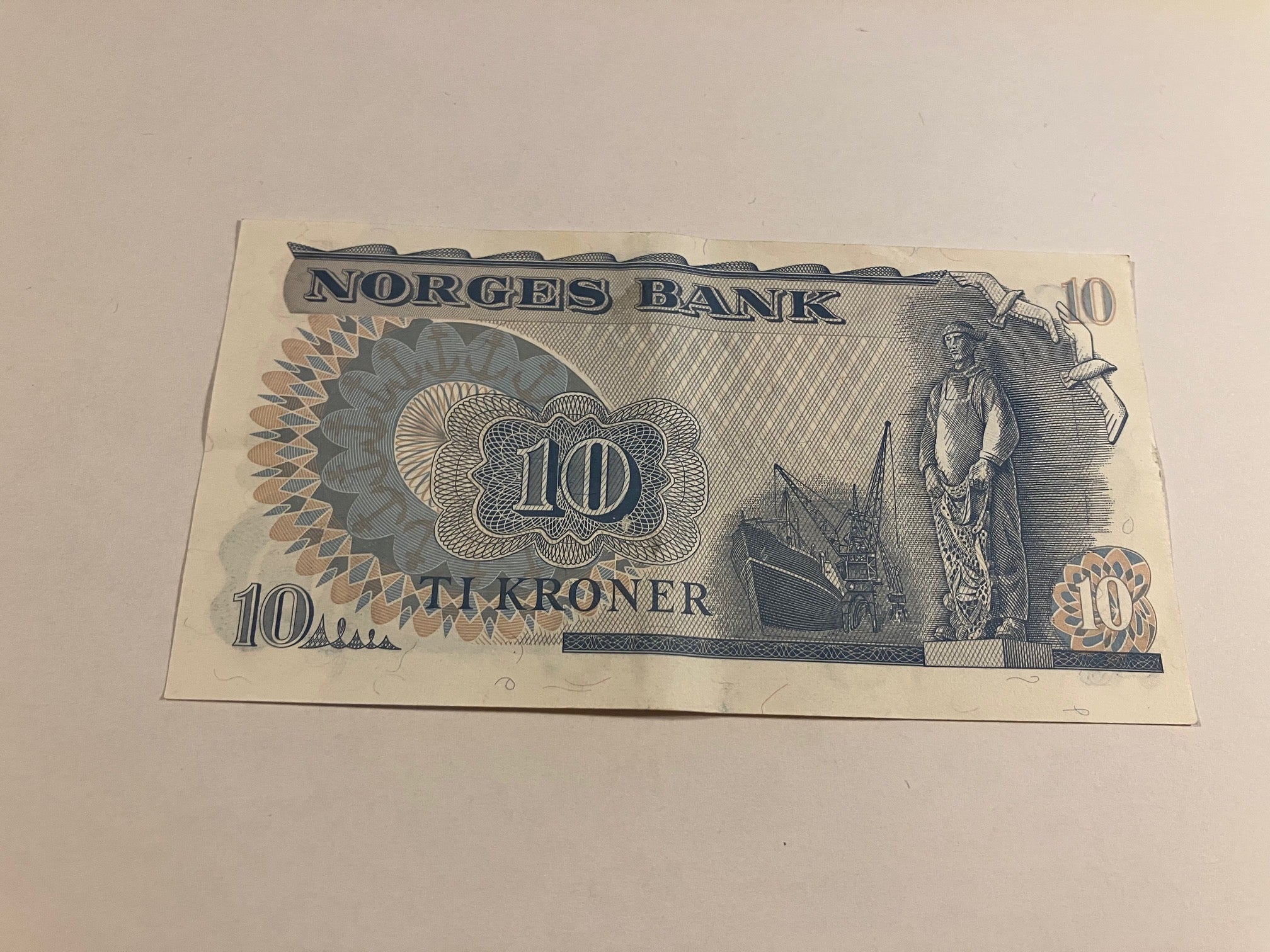10 Kroner Norge 1977