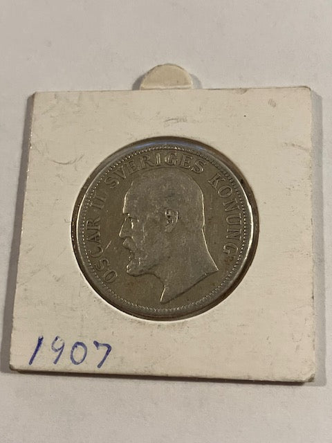 2 Kroner 1907 Sweden
