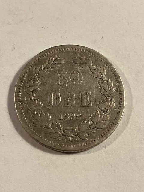 50 øre 1899 Sweden