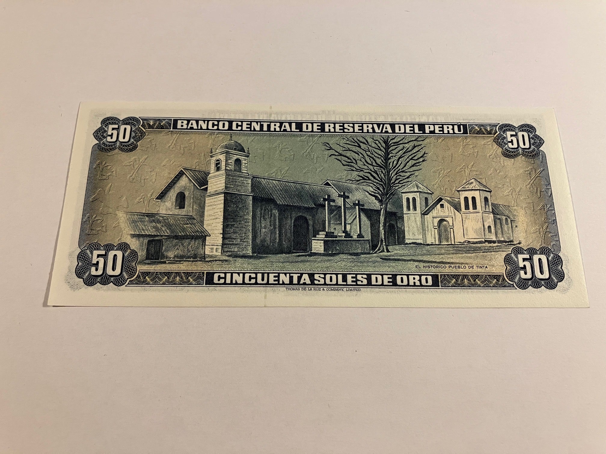 50 Soles De Oro Peru