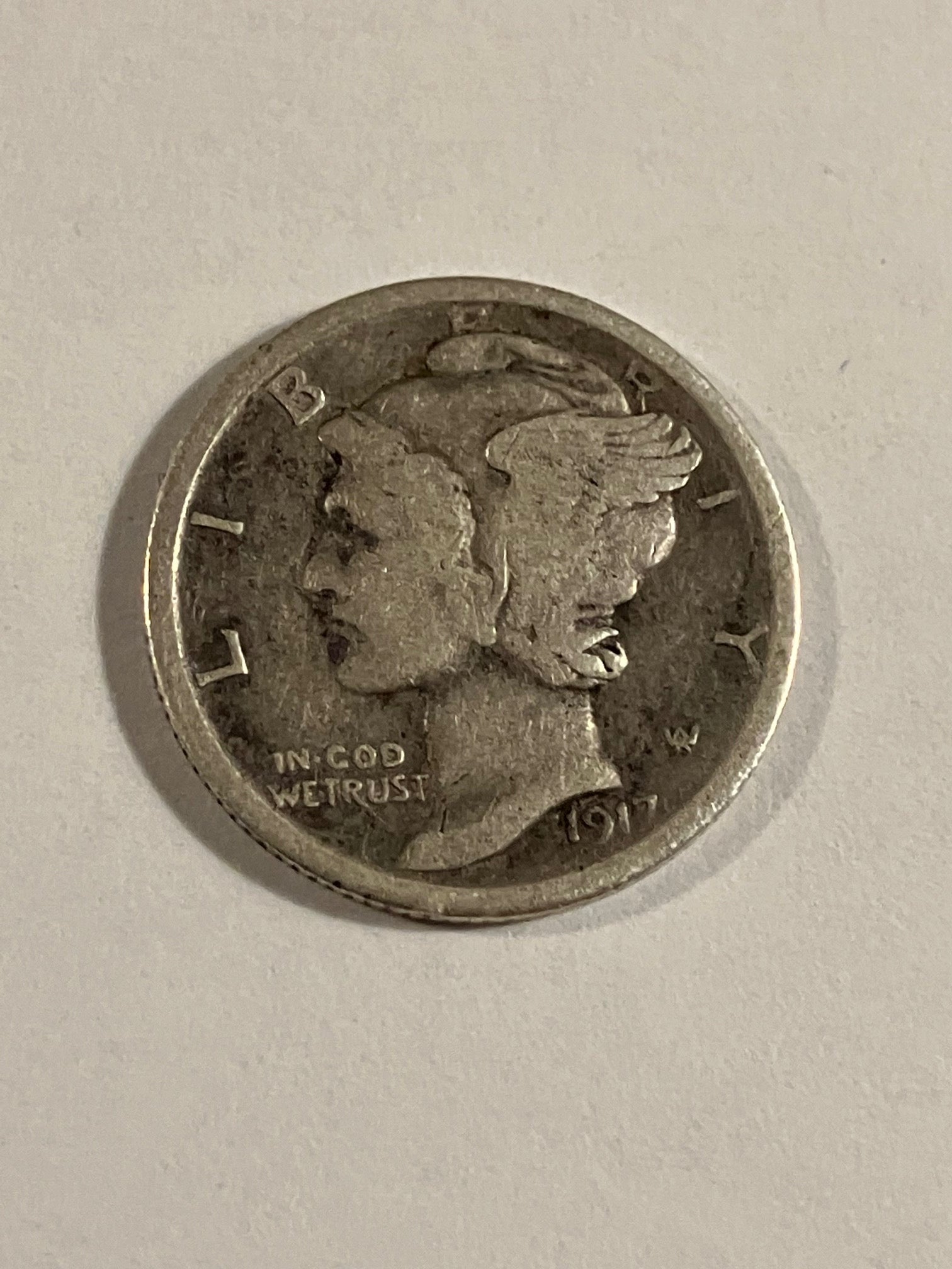 One Dime 1917 USA