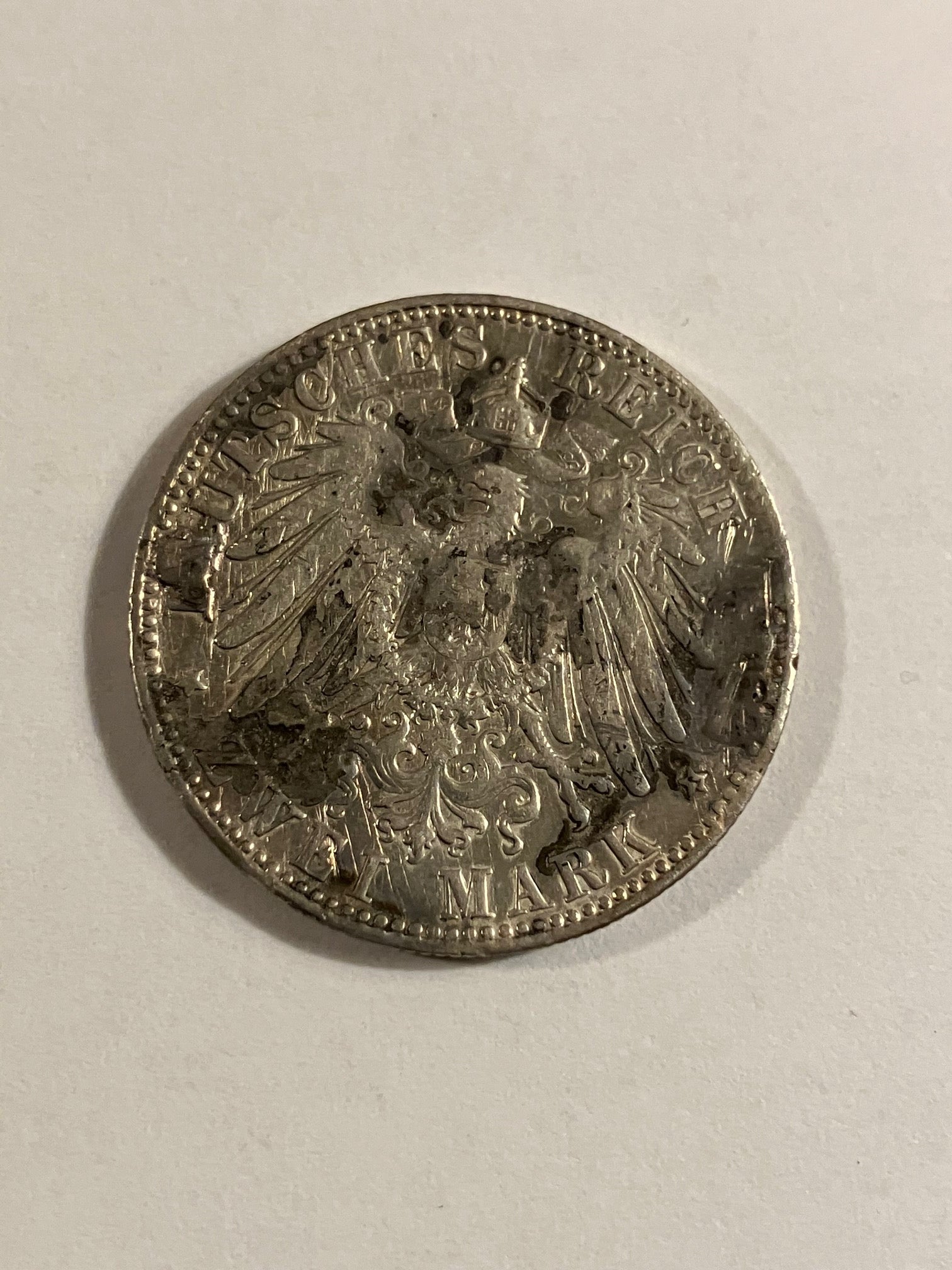 Zwei Mark 1901 Germany - Dårlig stand