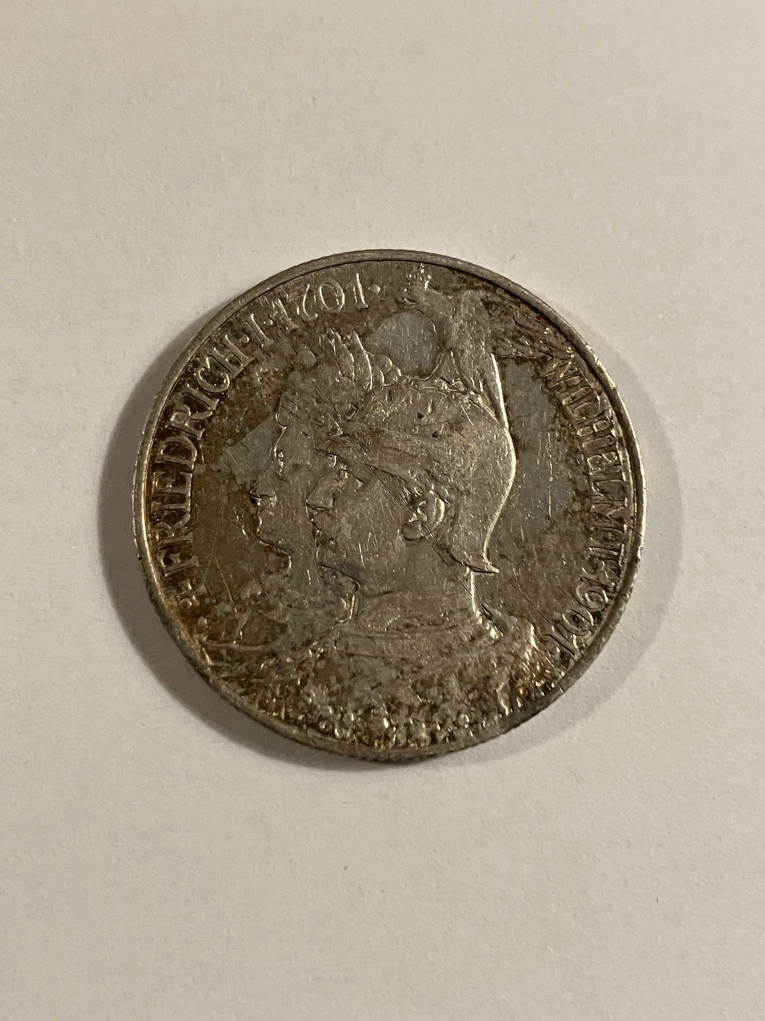 Zwei Mark 1901 Germany - Dårlig stand