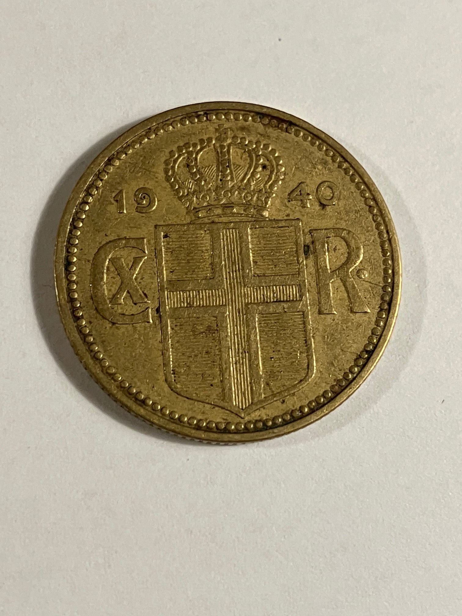 2 Kronur 1940 Iceland