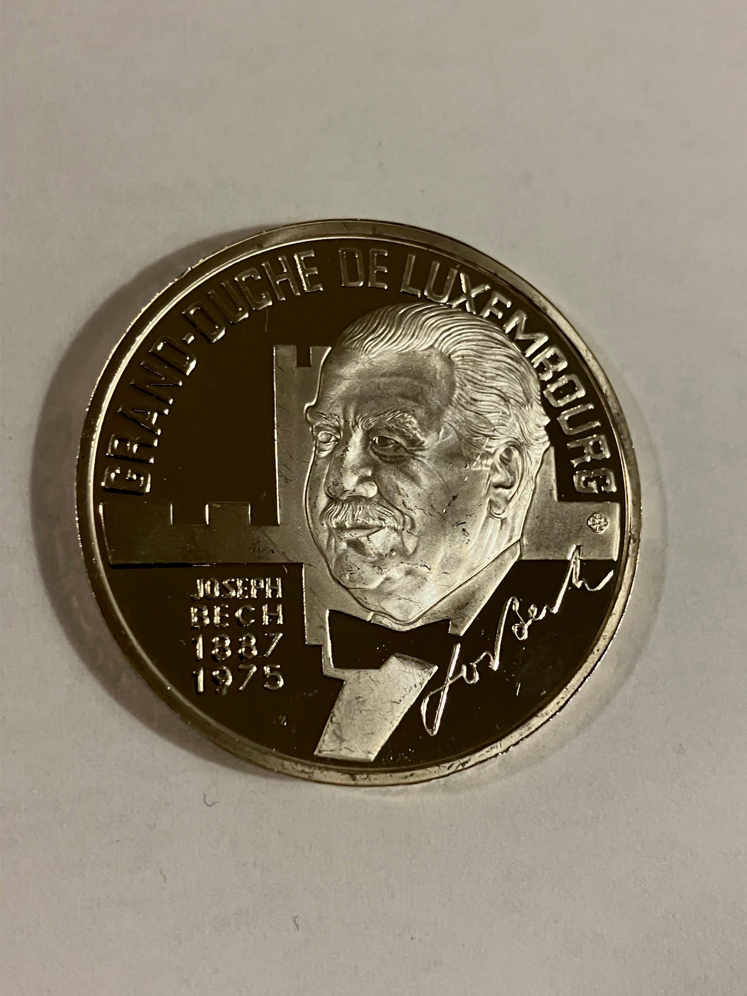 25 Ecu Luxembourg 1993