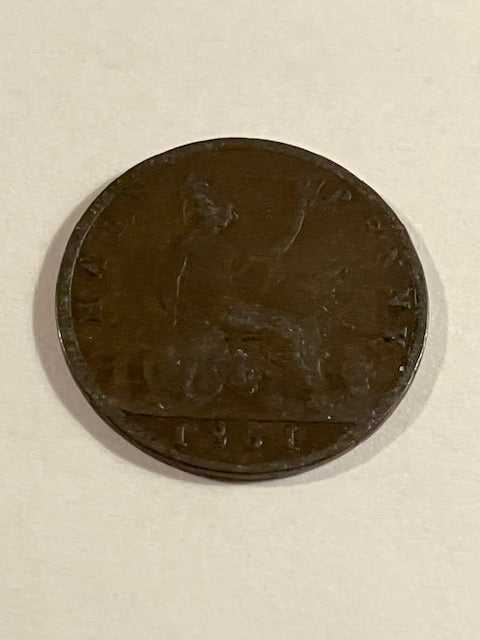 One Penny 1861 England