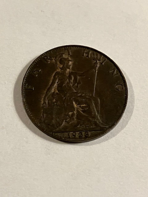 Farthing 1923 England