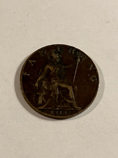 Farthing 1913 England