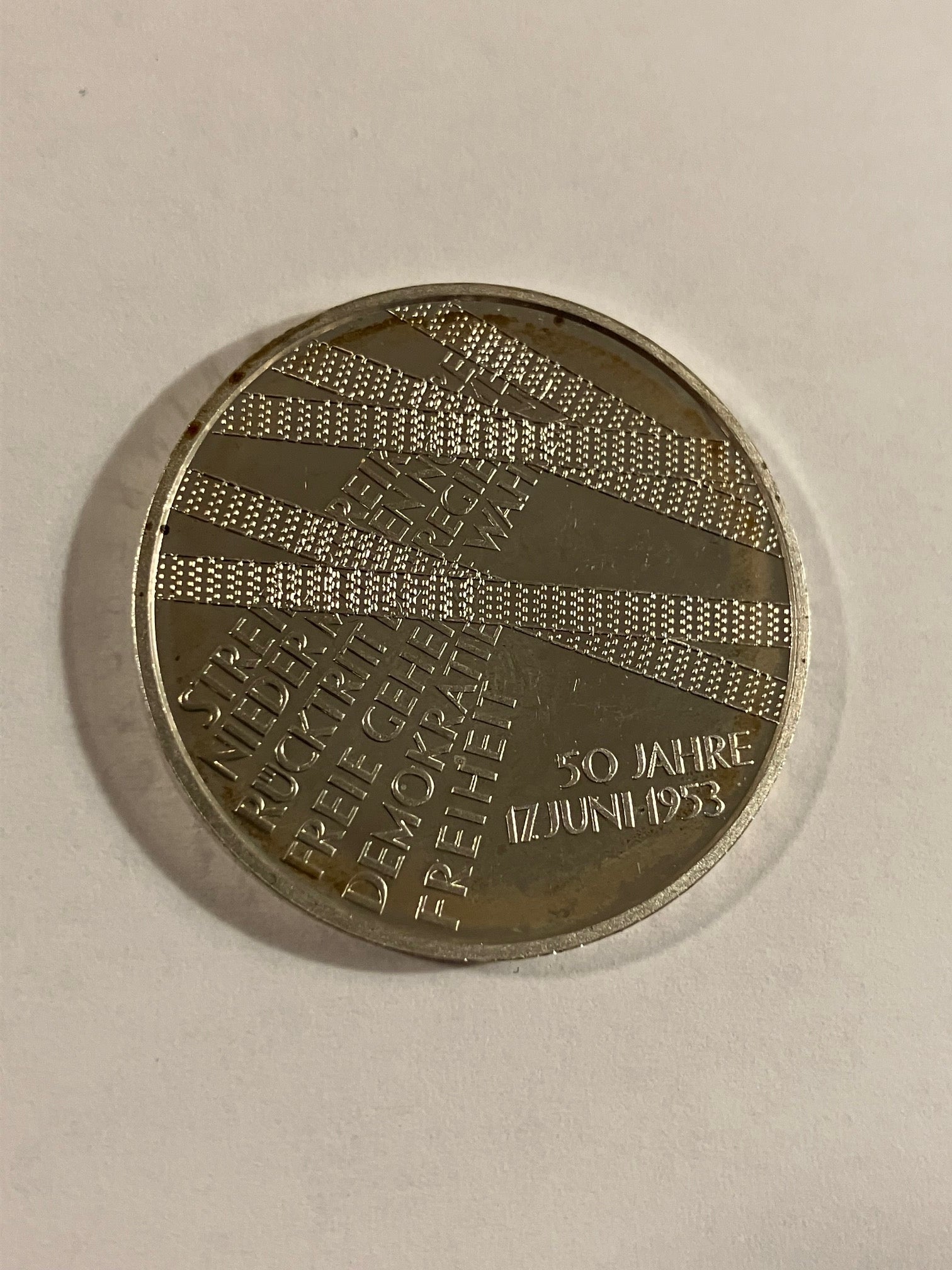 10 Euros Uprising in East Germany 1953