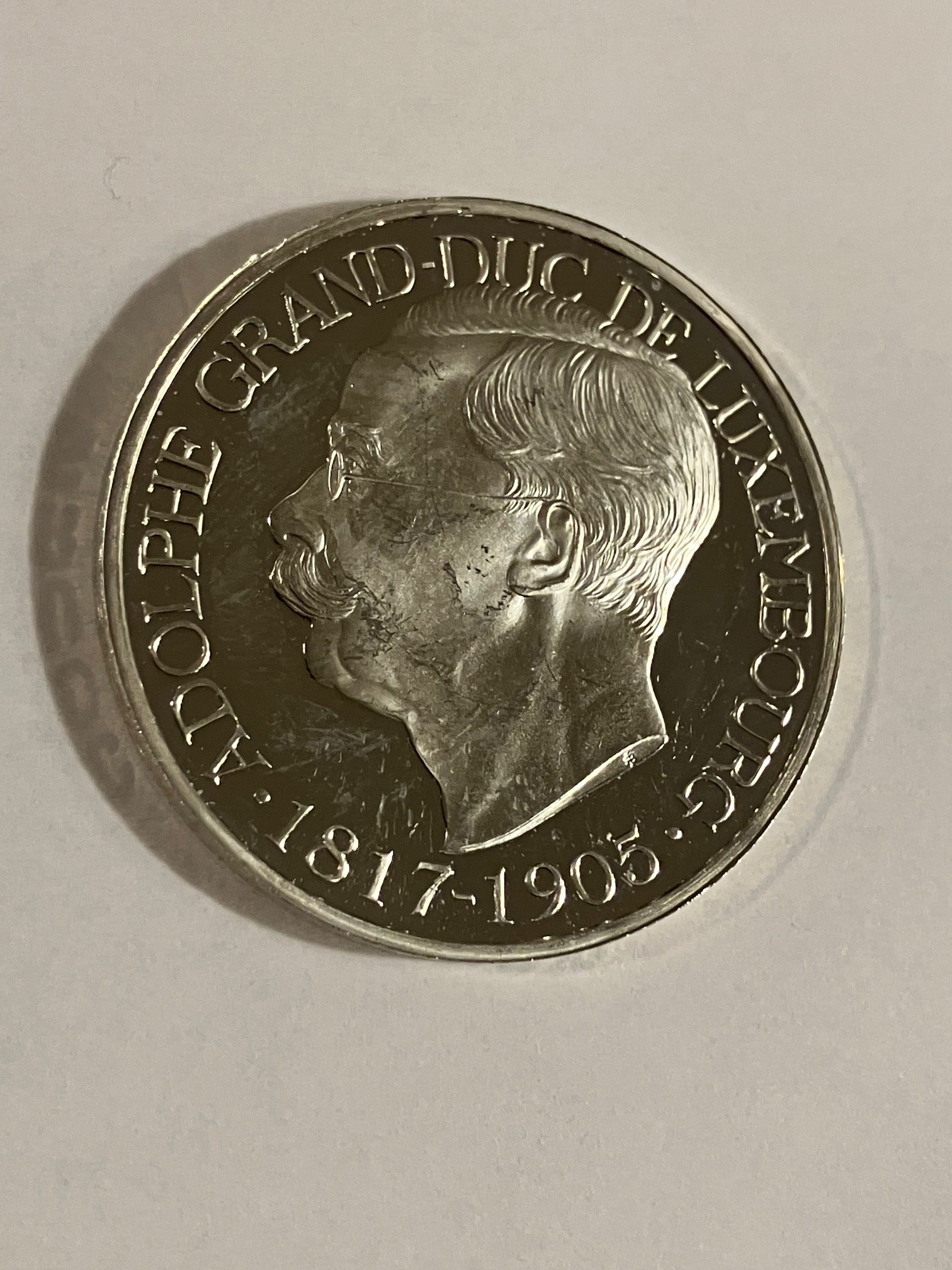 25 ECU Grand-Duc Adolphe - Luxembourg 1997
