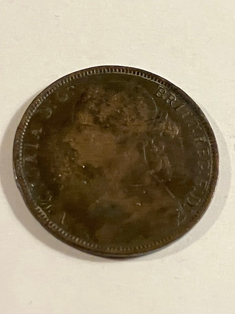 One Penny 1881 England