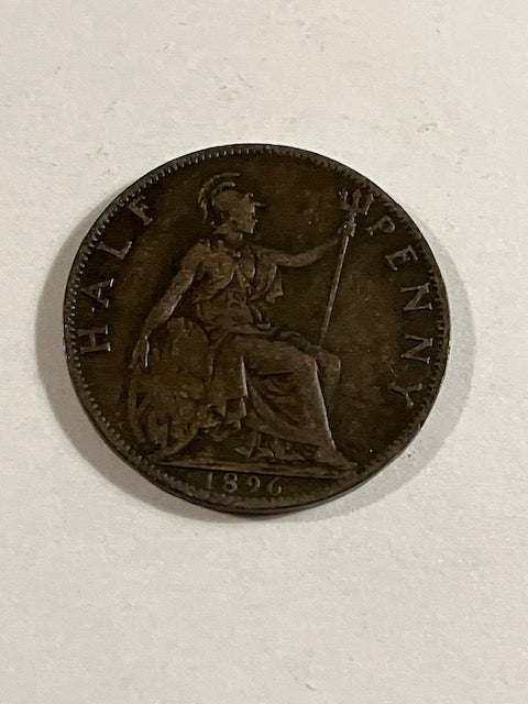 Half Penny 1896 England