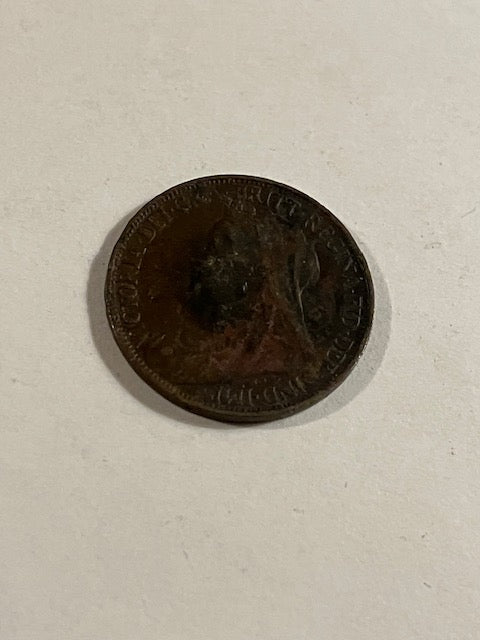 Farthing 1901 England