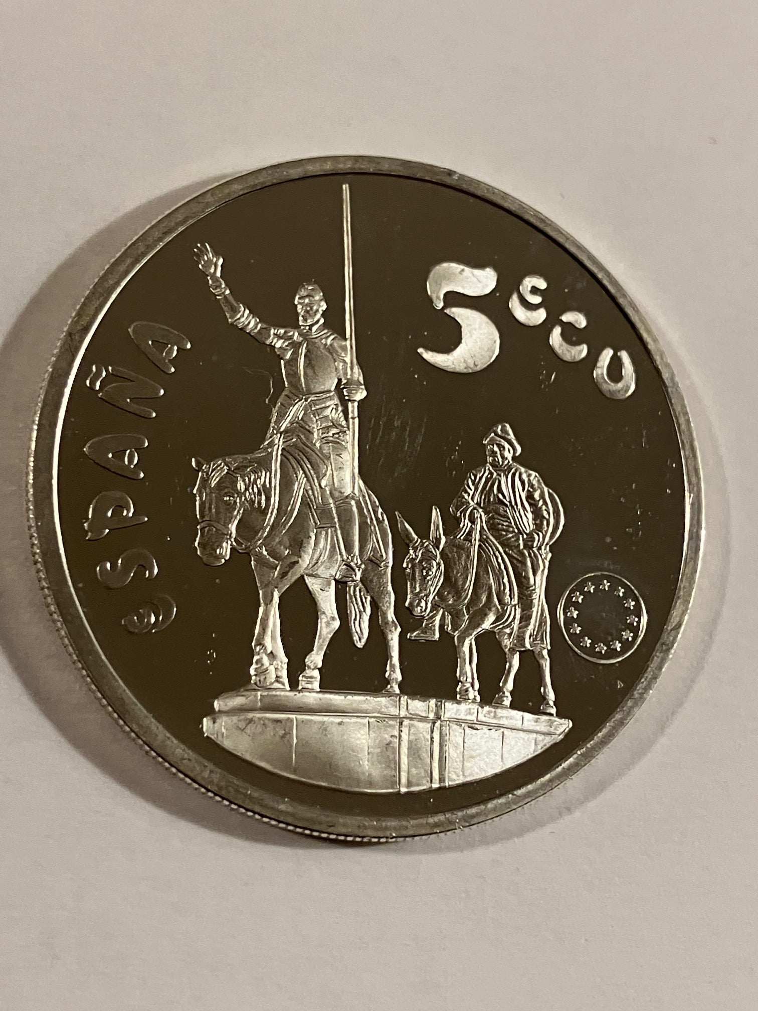 5 Ecu Miguel De Cervantes Spain 1994