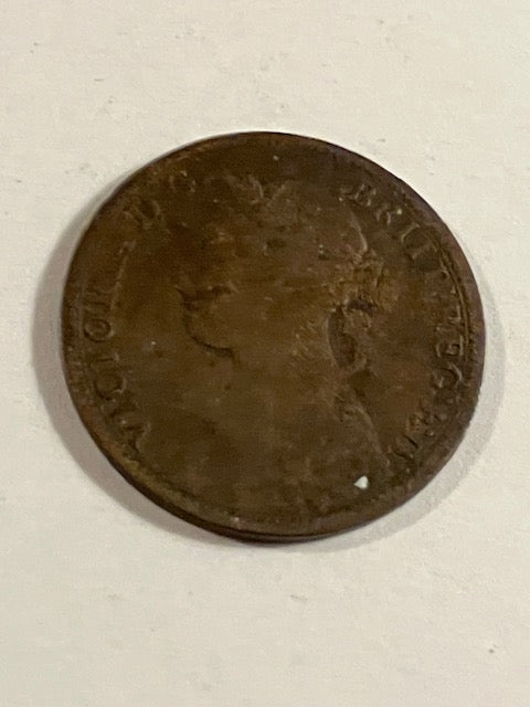 Farthing 1884 England