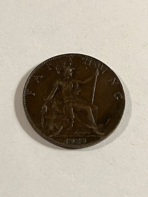 Farthing 1925 England
