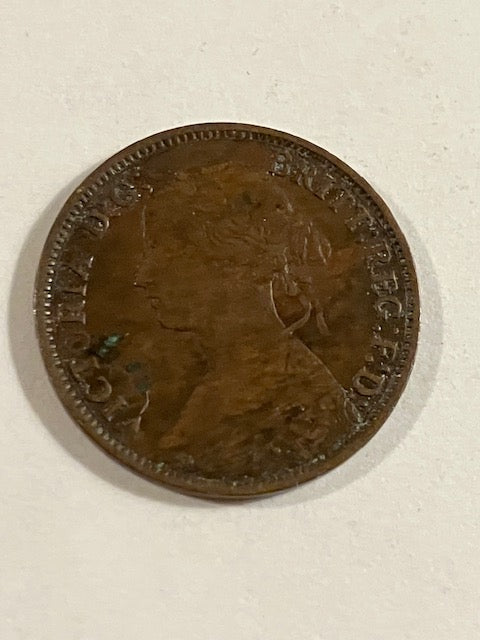 Farthing 1860 England