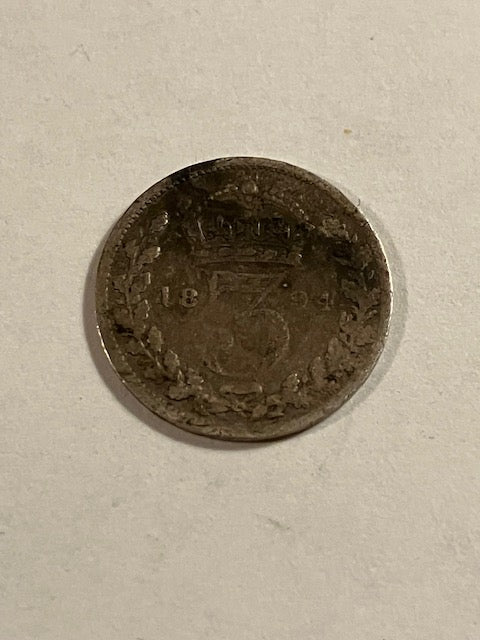 Three Pence 1894