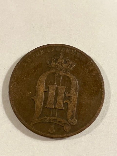 5 øre 1875 Sverige
