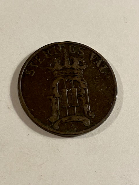 5 øre 1907 Sverige