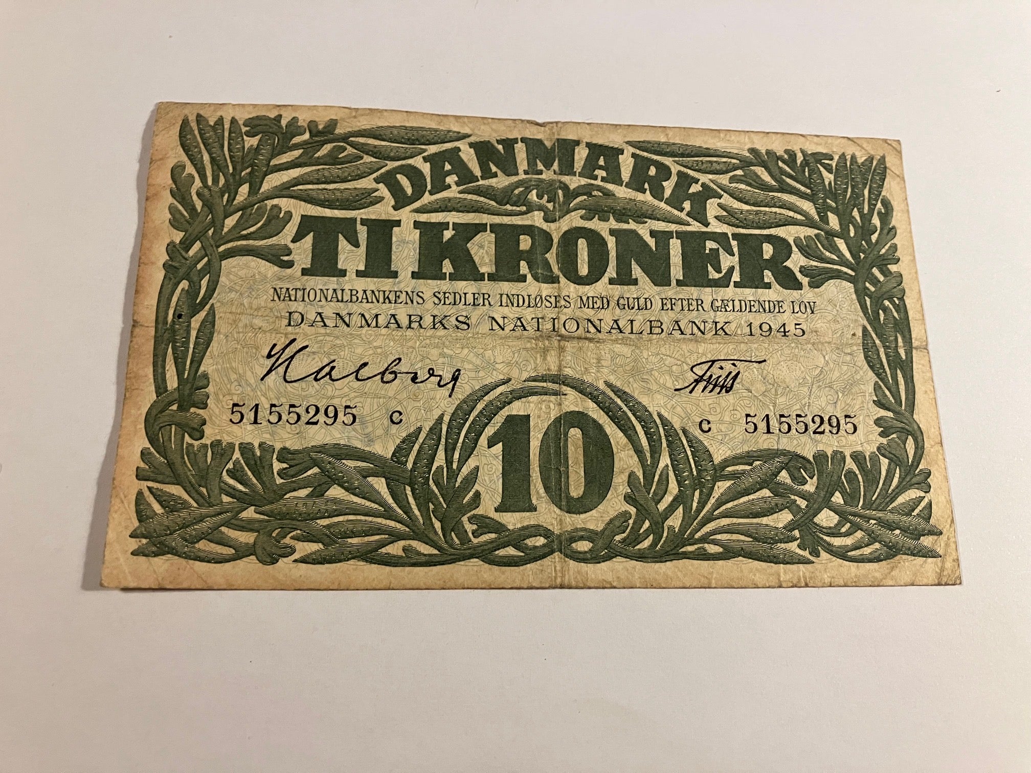 10 Kroner 1945 C Danmark