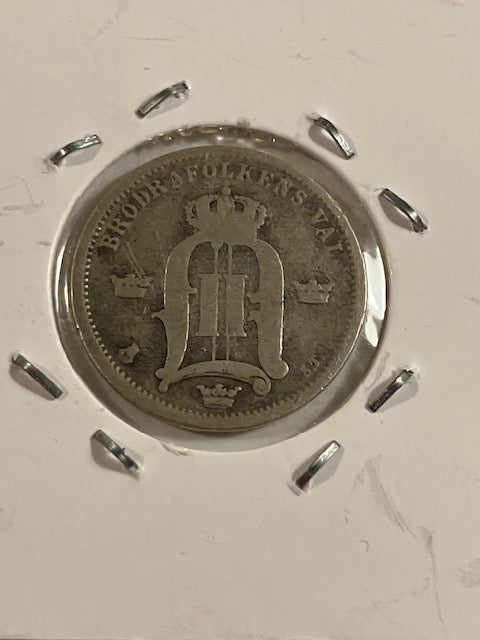 50 øre 1875 Sverige