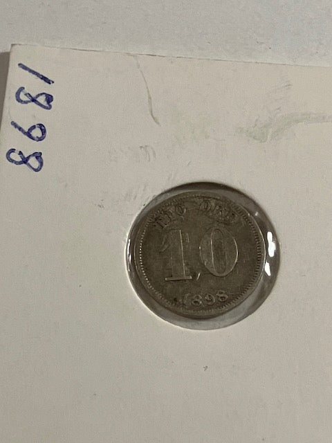10 øre 1898 Sverige