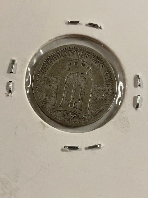 25 øre 1896 Sverige