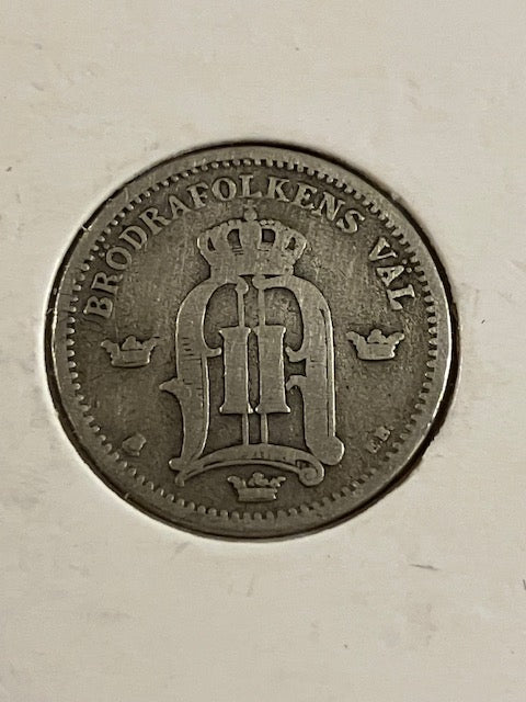 25 øre 1905 Sverige
