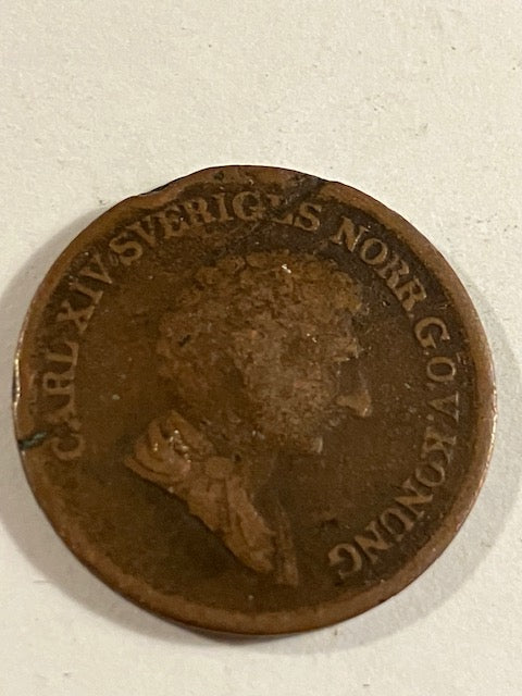 2/3 Skiling 1839 Sverige