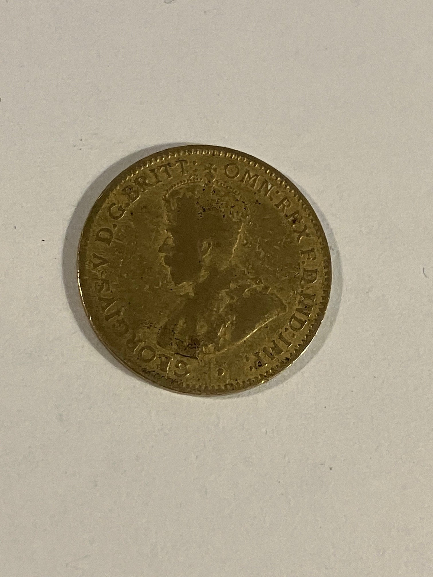 3 Pence British West Africa 1925