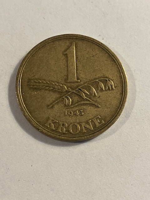 1 Krone 1943 Danmark