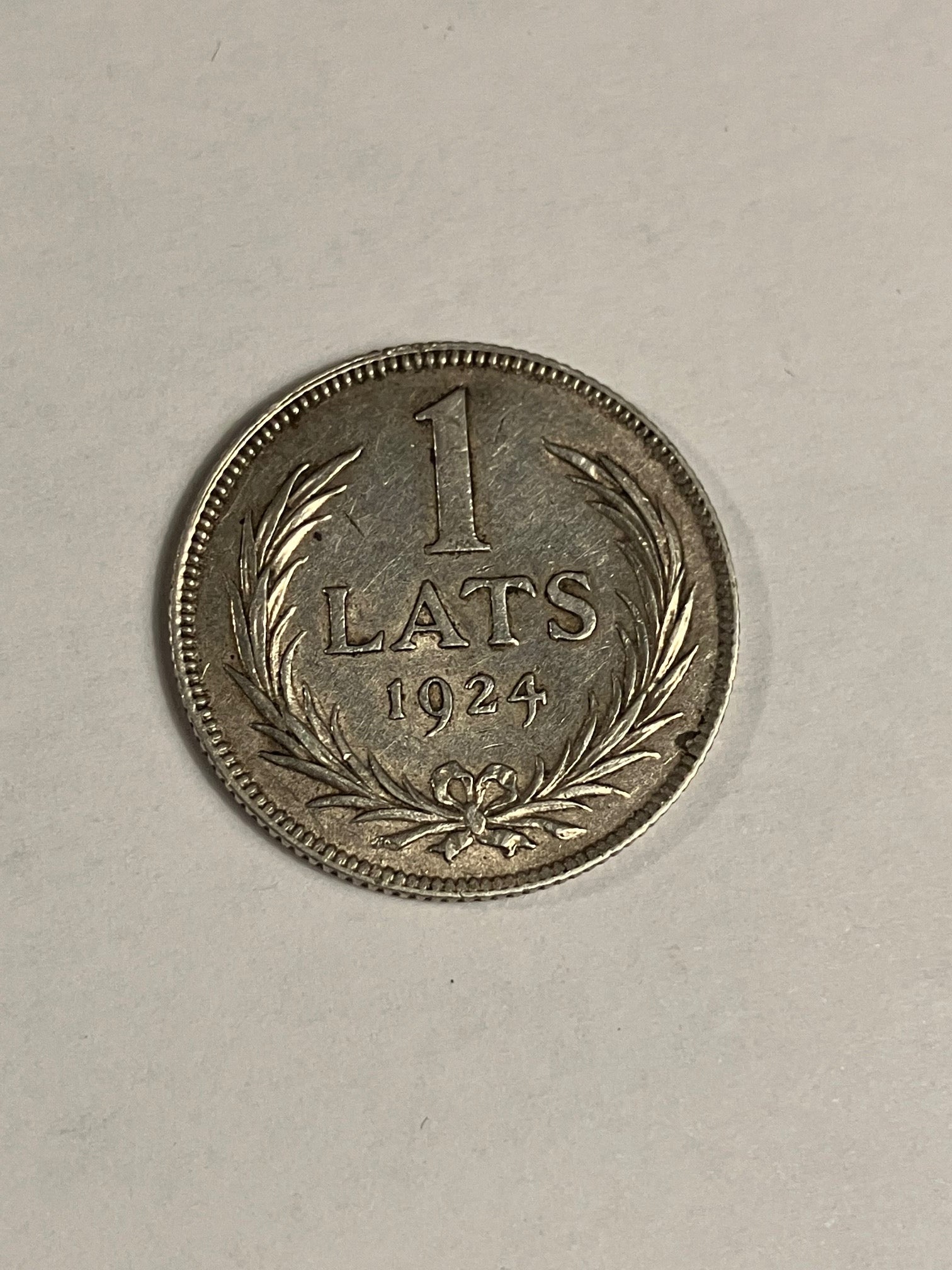 1 Lats 1924 Lithuania